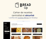 BreadUp - Annual subscription to a recipe creation and management tool