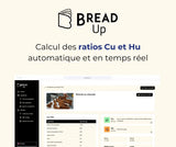 BreadUp - Annual subscription to a recipe creation and management tool