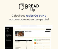 BreadUp - Suscripción anual a una herramienta de creación y gestión de recetas